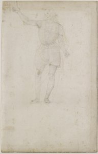 Recto: Estudio para un San Juan Bautista. Verso: Un ojo, WA1846.4